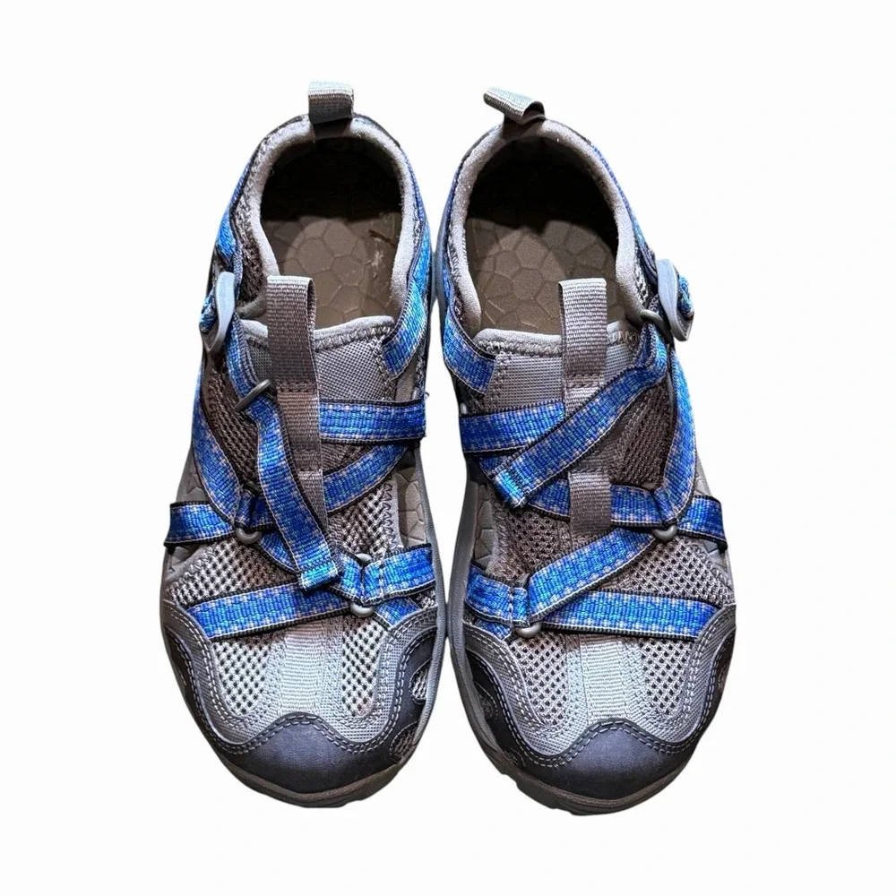 Chaco Outcross Vibram Pro Web Hybrid Water Hiking Shoes Gray Blue Women's 6.5